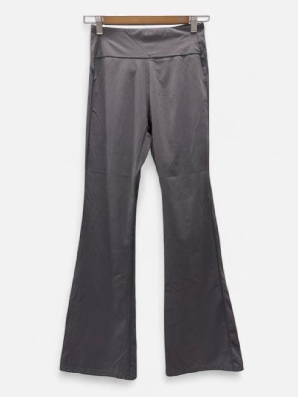 Girls Gray Yoga Flare Pants 14y